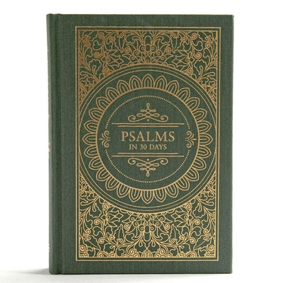 Book cover of Psalms in 30 Days: CSB Edition by Wax, Trevin