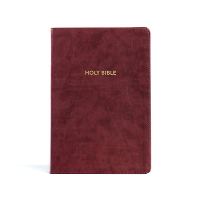 Book cover of KJV Rainbow Study Bible, Burgundy Leathertouch, Indexed by Holman Bible Publishers