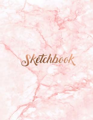 Book cover of Sketchbook: Marble cover, sketchbook for Drawing, Coloring, Sketching and Doodling, 8.5 x 11 110 pages by Rusbel, Yeraldi
