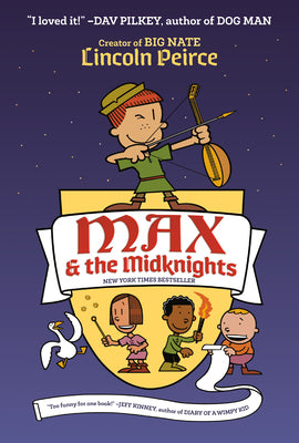 Max and the Midknights by Peirce, Lincoln book cover