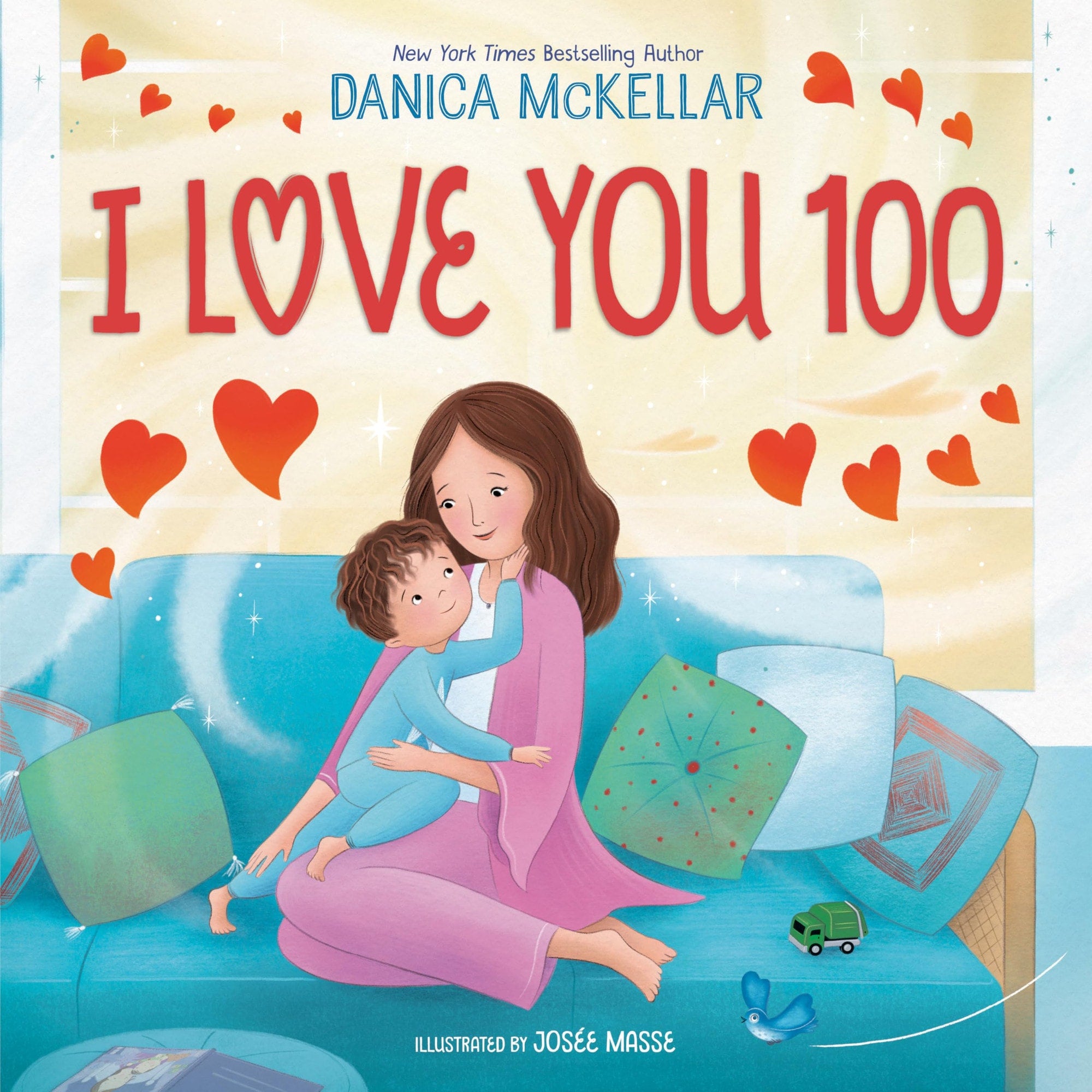 Book cover of I Love You 100: A Counting Book Full of Love by McKellar, Danica