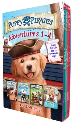 Puppy Pirates Adventures 1-4 Boxed Set by Erin Soderberg book cover