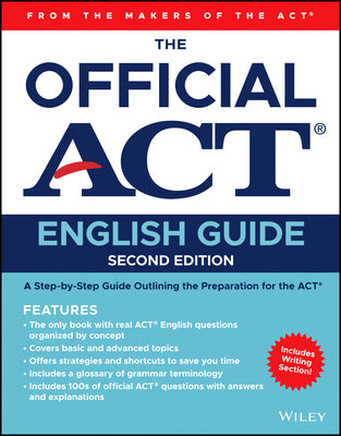 Book cover of The Official ACT English Guide by ACT