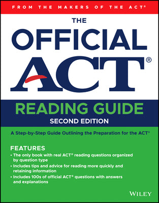 Book cover of The Official ACT Reading Guide by ACT