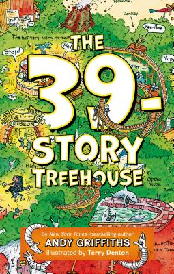 The 39-Story Treehouse: Mean Machines & Mad Professors! by Andy Griffiths book cover
