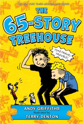 The 65-Story Treehouse: Time Travel Trouble! by Andy Griffiths book cover