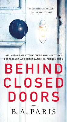 Behind Closed Doors by Paris, B. A. book cover