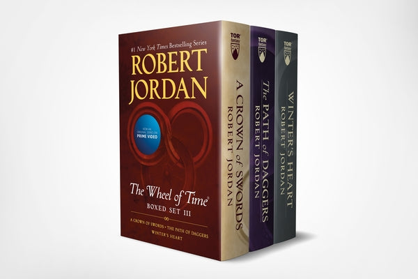 Wheel of Time Premium Boxed Set III: Books 7-9 (a Crown of Swords, the Path of Daggers, Winter's Heart) by Robert Jordan book cover
