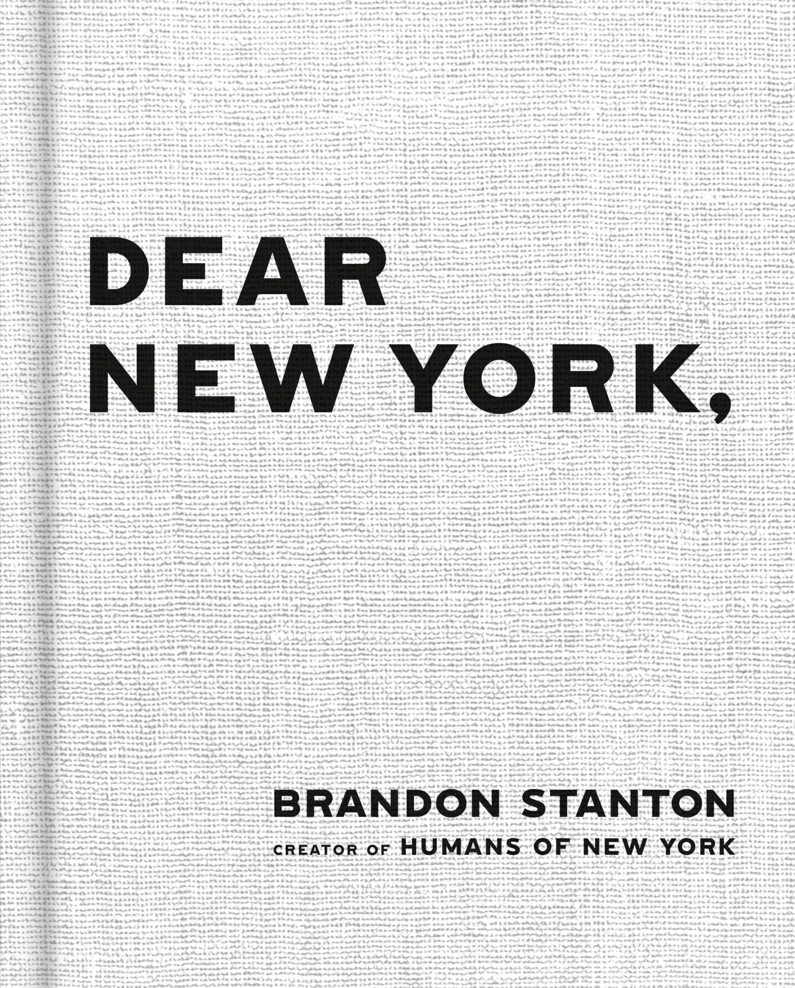 Book cover of Dear New York by Stanton, Brandon
