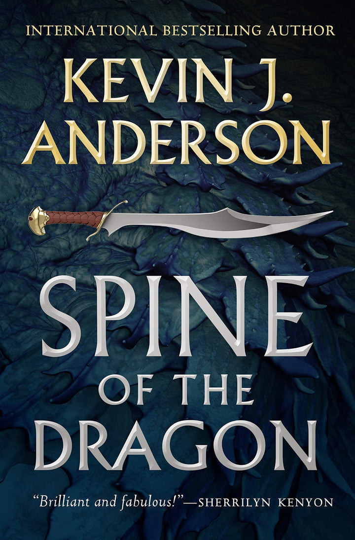Book cover of Spine of the Dragon by Anderson, Kevin J.