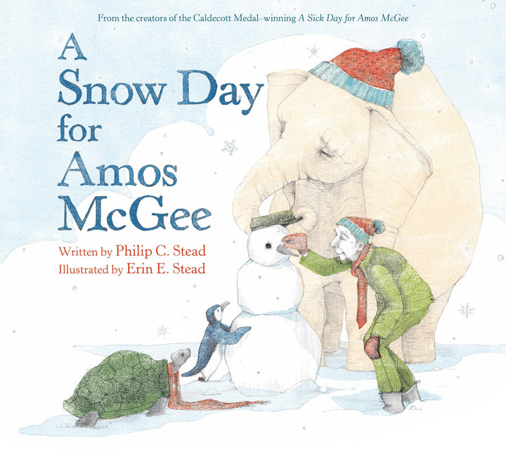 Book cover of A Snow Day for Amos McGee by Stead, Philip C.