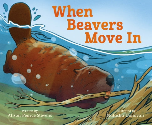 Book cover of When Beavers Move in by Stevens, Alison Pearce