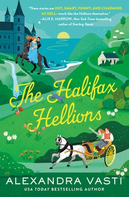 Book cover of The Halifax Hellions by Vasti, Alexandra
