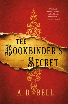 Book cover of The Bookbinder's Secret by Bell, A. D.