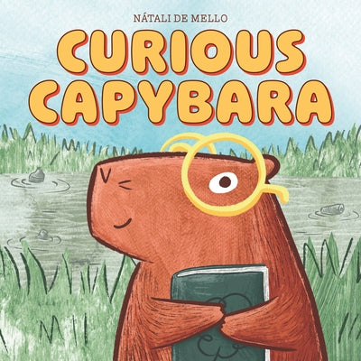 Curious Capybara by N de Mello book cover