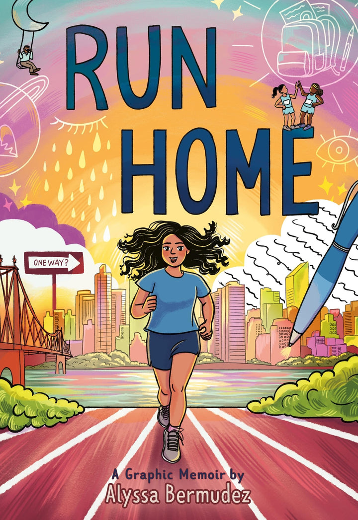 Book cover of Run Home: A Graphic Memoir by Bermudez, Alyssa