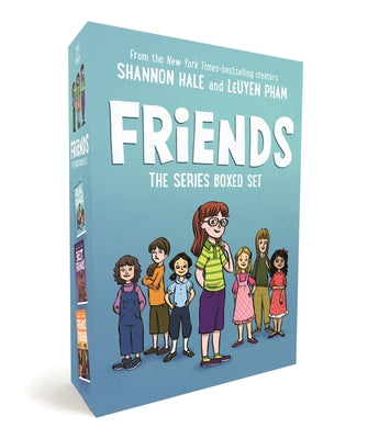 Real Friends: The Series Boxed Set: Real Friends, Best Friends, Friends Forever by Shannon Hale book cover