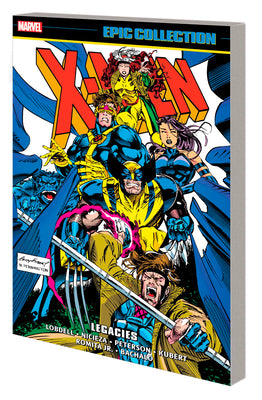 X-Men Epic Collection: Legacies by Scott Lobdell book cover