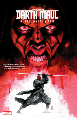 Star Wars: Darth Maul - Black, White & Red by Benjamin Percy book cover