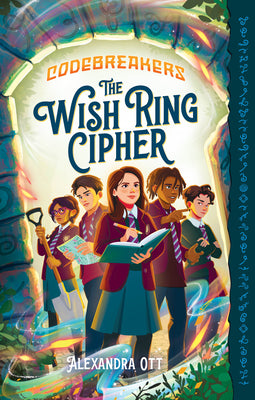 Book cover of The Wish Ring Cipher by Ott, Alexandra