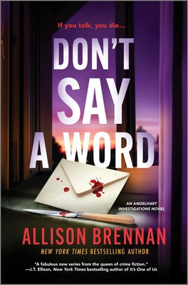 Book cover of Don't Say a Word by Brennan, Allison