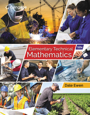 Book cover of Elementary Technical Mathematics, 12th by Ewen, Dale