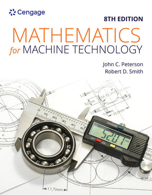Book cover of Mathematics for Machine Technology by Peterson, John