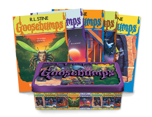Goosebumps 25th Anniversary Retro Tin Box Set by Stine, R. L. book cover