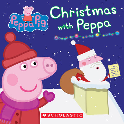 Christmas with Peppa (Peppa Pig: Board Book) by Scholastic book cover