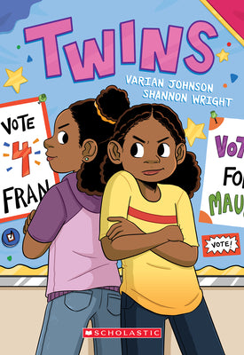 Book cover of Twins: A Graphic Novel (Twins #1) by Johnson, Varian