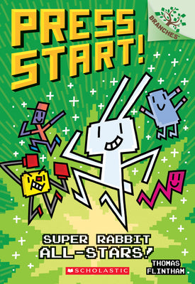Super Rabbit All-Stars!: A Branches Book (Press Start! #8) by Flintham, Thomas book cover