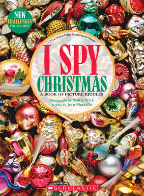 Book cover of I Spy Christmas: A Book of Picture Riddles by Marzollo, Jean