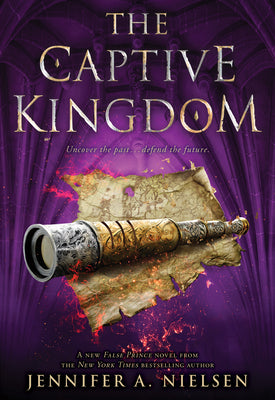 The Captive Kingdom (the Ascendance Series, Book 4) by Jennifer A. Nielsen book cover