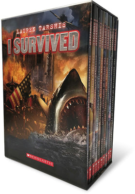 Book cover of I Survived: Ten Thrilling Books (Boxed Set) by Tarshis, Lauren