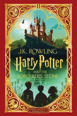 Book cover of Harry Potter and the Sorcerer's Stone (Harry Potter, Book 1) (Minalima Edition) (Interactive Illustrated Edition) by Rowling, J. K.