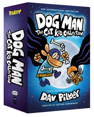 Book cover of Dog Man: The Cat Kid Collection: From the Creator of Captain Underpants (Dog Man #4-6 Box Set) by Pilkey, Dav