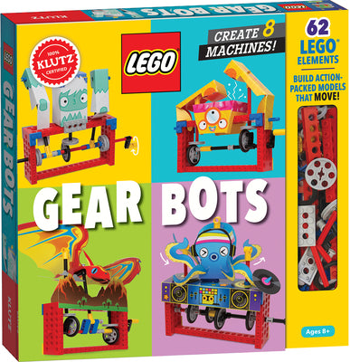 Book cover of Lego Gear Bots by Klutz