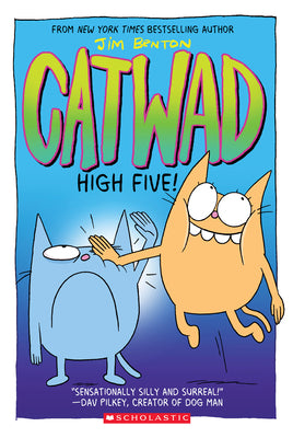 High Five! a Graphic Novel (Catwad #5): Volume 3 by Benton, Jim book cover