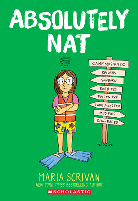 Absolutely Nat: A Graphic Novel (Nat Enough #3) by Maria Scrivan book cover