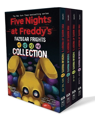 Book cover of Fazbear Frights Four Book Box Set: An Afk Book Series by Cawthon, Scott