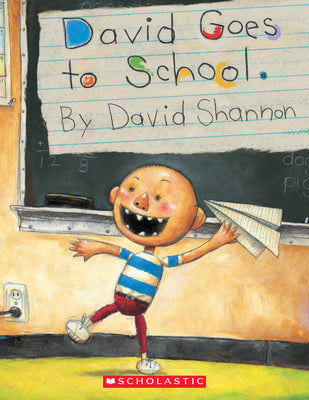 David Goes to School by David Shannon book cover