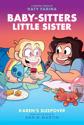 Karen's Sleepover: A Graphic Novel (Baby-Sitters Little Sister #8) by Farina, Katy book cover