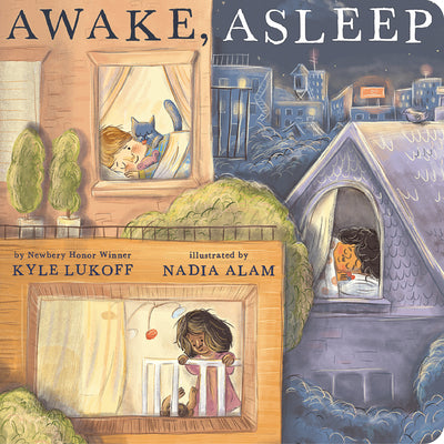Awake, Asleep by Kyle Lukoff book cover