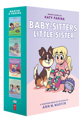 Baby-Sitters Little Sister Graphic Novels #1-4: A Graphix Collection by Katy Farina book cover