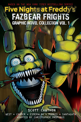 Book cover of Five Nights at Freddy's: Fazbear Frights Graphic Novel Collection Vol. 1 (Five Nights at Freddy's Graphic Novel #4) by Cawthon, Scott