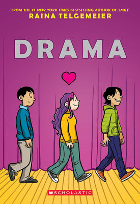 Book cover of Drama: A Graphic Novel by Telgemeier, Raina