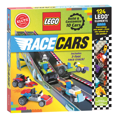 Book cover of Lego Race Cars by Klutz