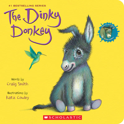 The Dinky Donkey: A Board Book (a Wonky Donkey Book) by Craig Smith book cover