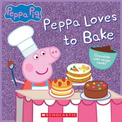 Book cover of Peppa Loves to Bake (Peppa Pig) by Eone