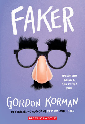 Faker by Korman, Gordon book cover